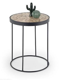 Журнальный столик на металлокаркасе