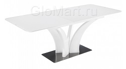 Белый раскладной стол. Большой размер