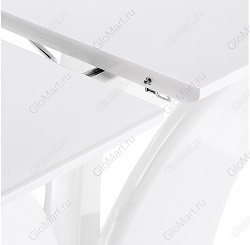 Белый раздвижной стол