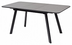 Обеденный стол с защитным покрытием. Цвет темно-серый камень.