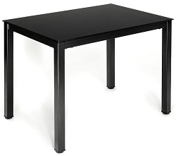 Черный стол из стекла TC-12276