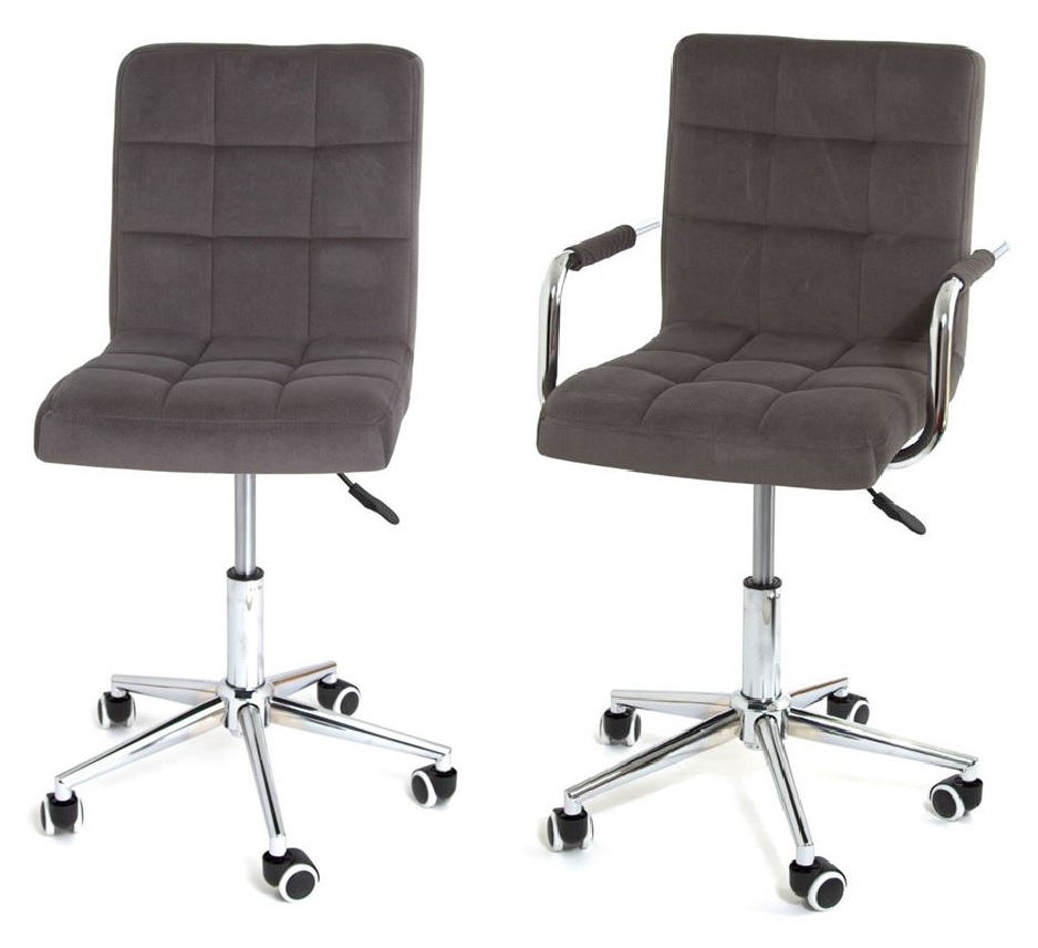 Офисное кресло с мягкой спинкой на колесах RB-12345 -   .