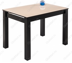 Прямоугольный стол со стеклом WV-12423