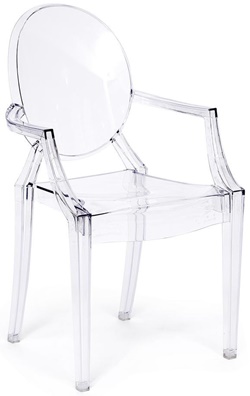 Прозрачное дизайнерское кресло TC-73559