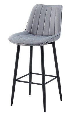 Барный стул с удобной спинкой ES-12875