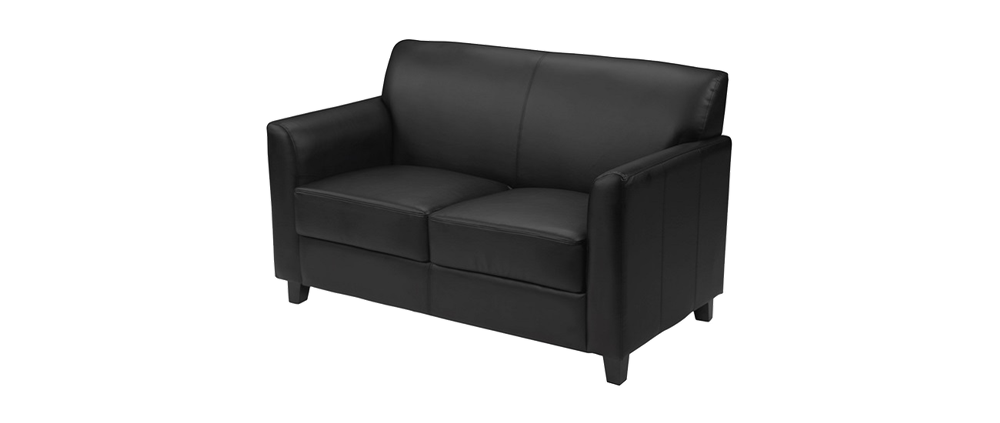 2-х местный диван в черном цвете