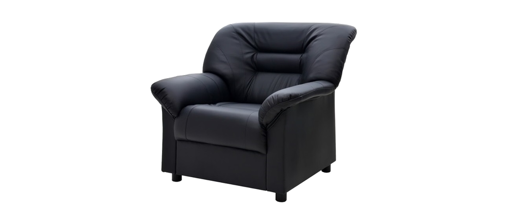 Кресло с мягким сиденьем в классическом стиле