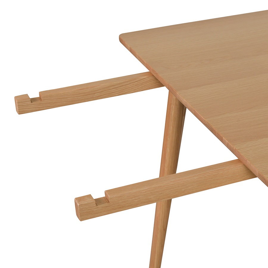 Обеденный деревянный стол. Крепления столешницы.