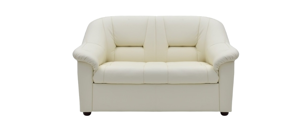 2-х местный диван в белом цвете