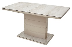 Раскладной стол со стеклянной поверхностью MC-12666