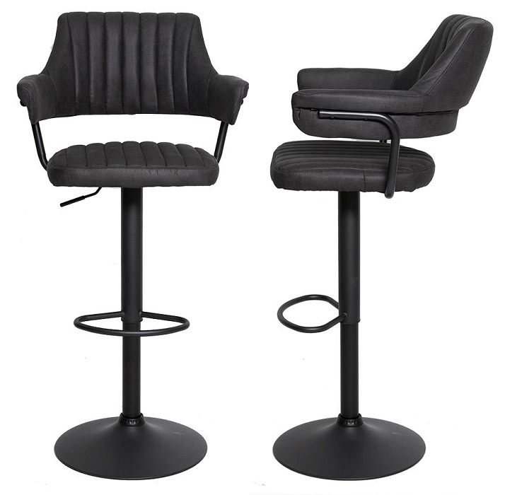 Барные стулья графитового цвета BT-12688 -  , 