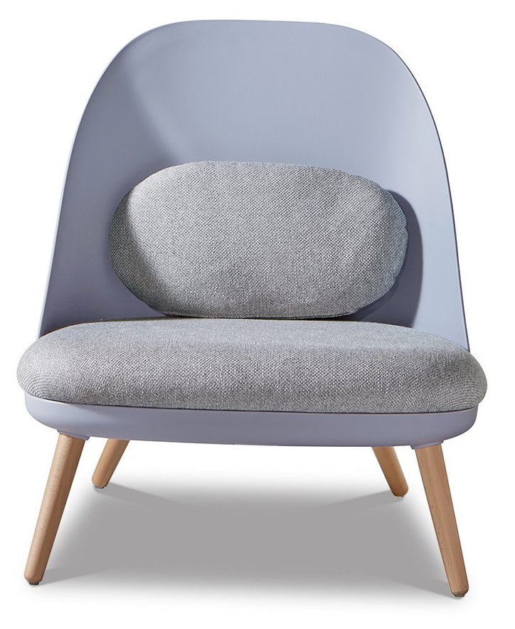 Кресло. Цвет серый/голубой.
