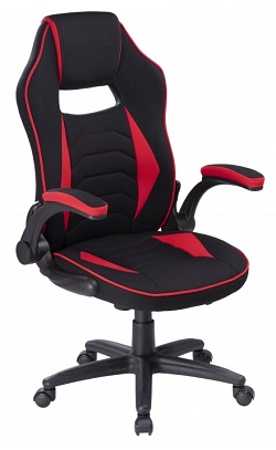 Кресло компьютерное, цвет черный/красный.