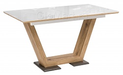 Раздвижной стол на фигурной опоре WV-12762