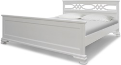 Деревянная кровать с резным изголовьем SH-74201