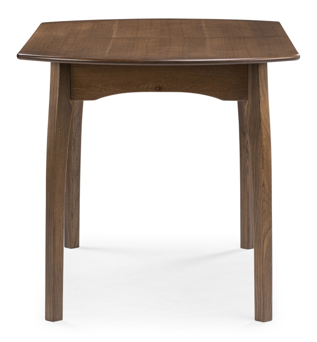 Прямоугольный раскладной деревянный стол. Цвет миланский орех.