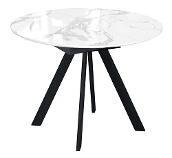 Раскладной стол с белой фотопечатью DK-13464