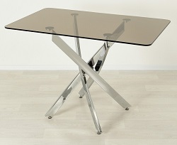 Прямоугольный стол с бронзовой тонировкой CR-13480