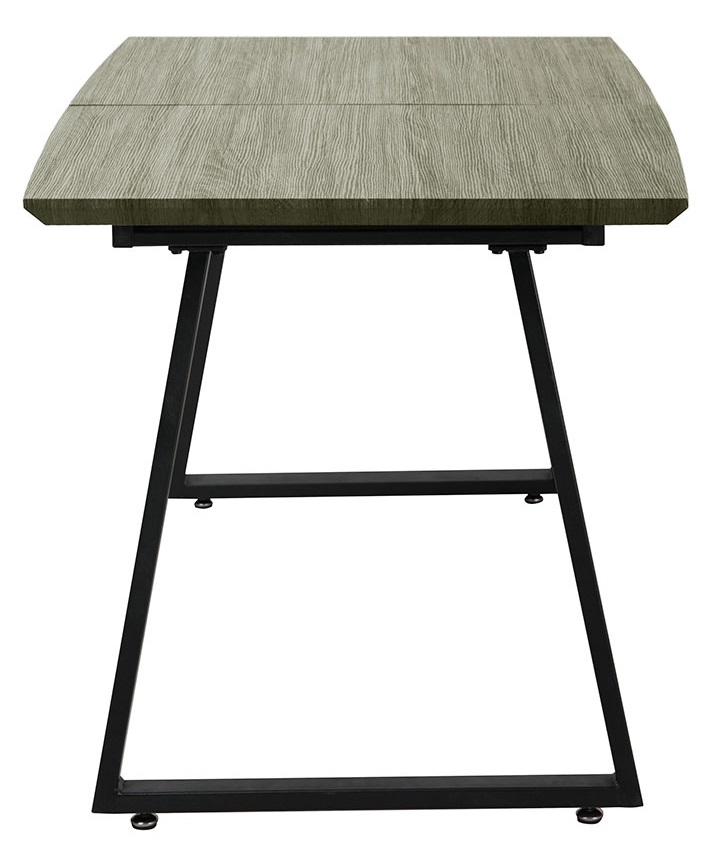 Раскладной стол из МДФ. Цвет серый дуб.