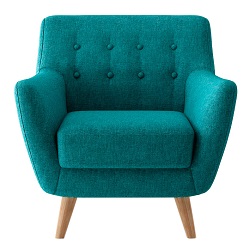 Кресло из ткани в скандинавском стиле BR-13590