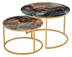 Комплект столиков металлокаркасе BR-13599