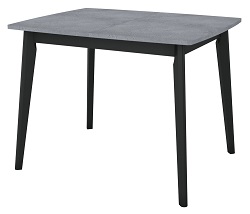 Прямоугольный раскладной стол из ЛДСП. Цвет бетон портленд.