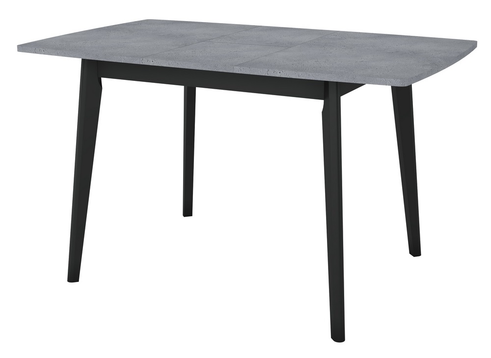 Прямоугольный раскладной стол из ЛДСП. Цвет бетон портленд.