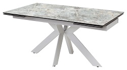Раздвижной стол из стекла и керамики MC-13229