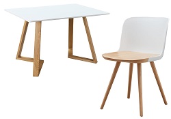 Обеденная группа: стол и стулья
