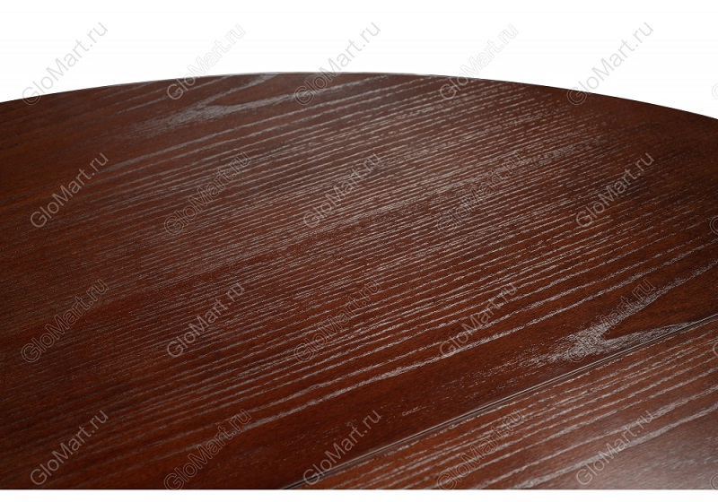Увеличенный фрагмент столешницы. Цвет орех (коричнева патина).