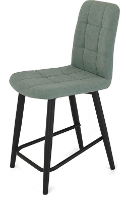 Полубарный стул с прямоугольной спинкой KB-13398