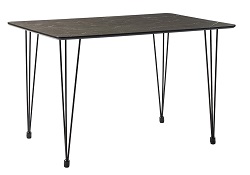 Обеденный стол с ножками из металла BR-13634