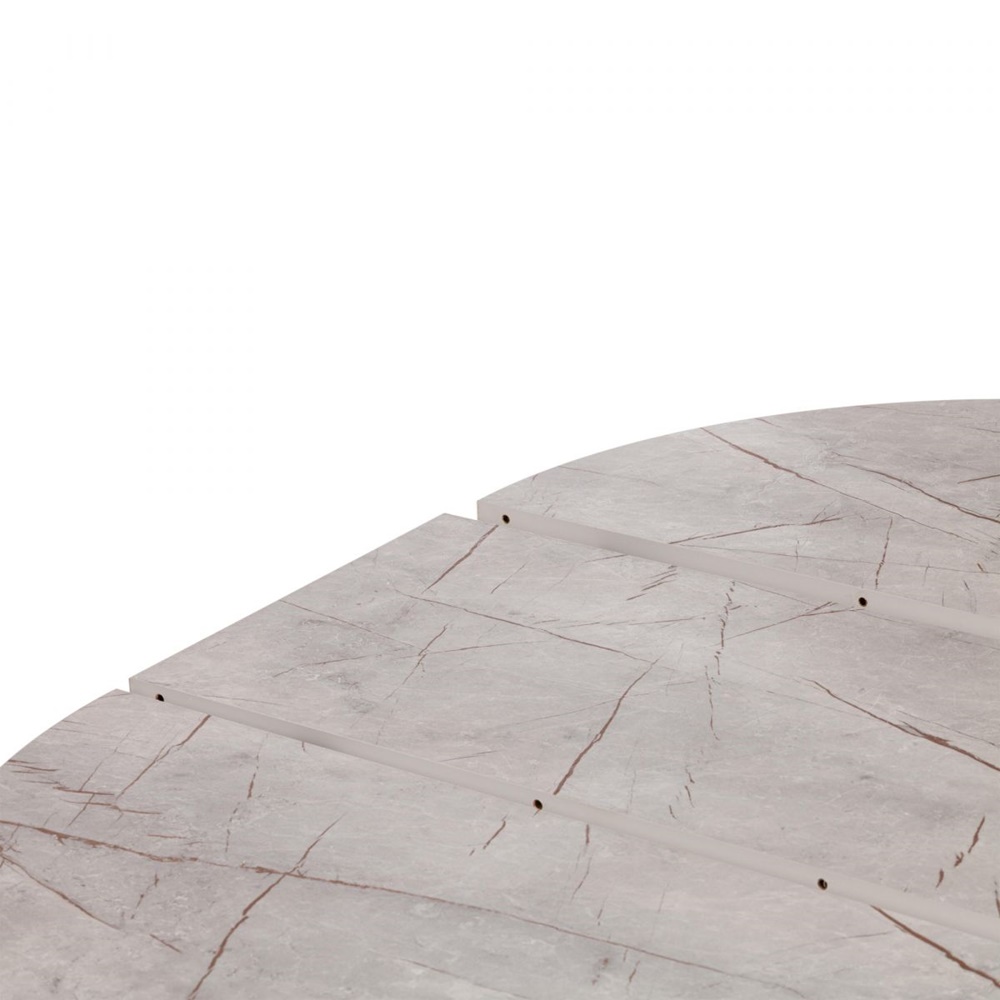 Столешница цвета серого агата из ЛДСП толщиной 22 мм на лицевую поверхность нанесен защитный слой HPL толщиной 1 мм