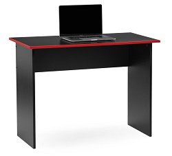 Компьютерный стол из ЛДСП. Цвет черный.