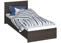 Кровать односпальная цвета венге WV-14129
