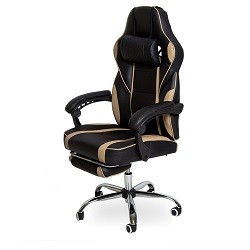 Кресло офисное со съемными элементами. Цвет комбинированный: черный/капучино.