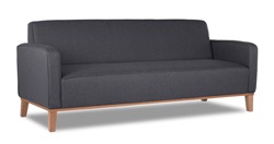 Прямой диван на каркасе из дерева EF-14493