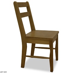 стул из массива дерева. Цвет - Орех