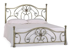 Двухместная металлическая кровать MK-3068