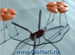 Обеденный стол на металлокаркасе c оригинальной круглой стеклянной столешницей.
Цвет столешницы: прозрачное стекло.
Цвет корпуса: хром.
Размер:диаметр 101 см, высота 75 см 
Производство: Китай