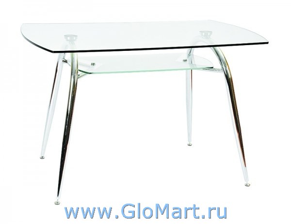 Стеклянный стол ГМ-099 - купить в Москве, GloMart.ru