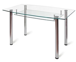 Обеденный стеклянный стол MB-4403