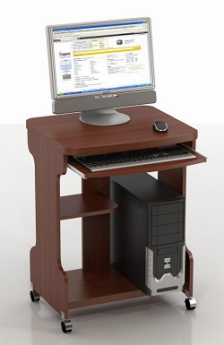 Компьютерный стол. Цвет Яблоня Локарно.