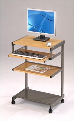 Компьютерный стол на колёсиках