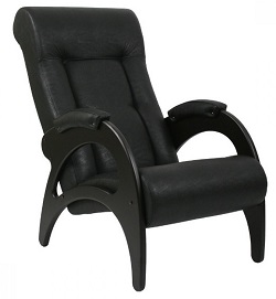 Кресло для отдыха. Цвет черный.