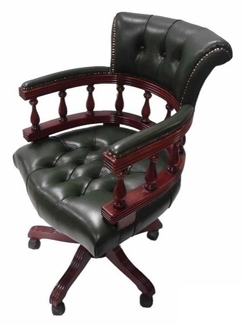 Офисное кресло из натуральных материалов MK-9973(MK-2404-AN) -  в .