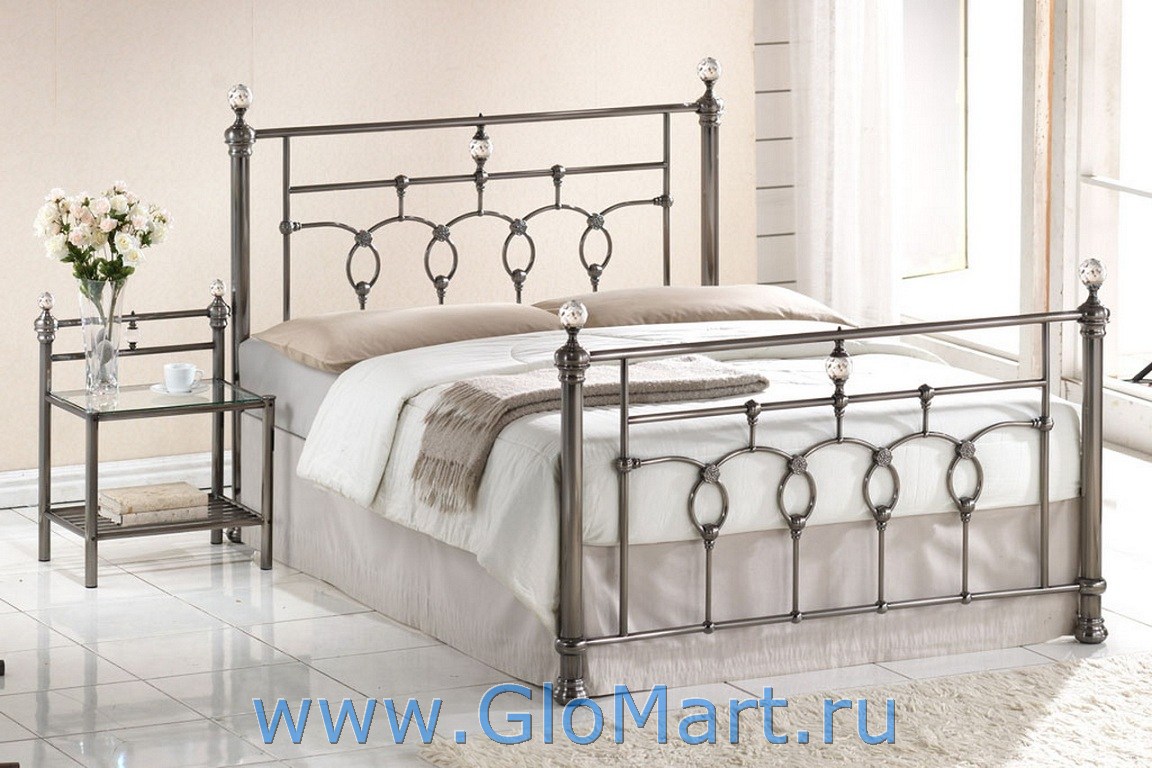Купить Металлическую Кроватей В Москве Двуспальную