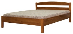 Кровать из массива сосны с одной спинкой. 