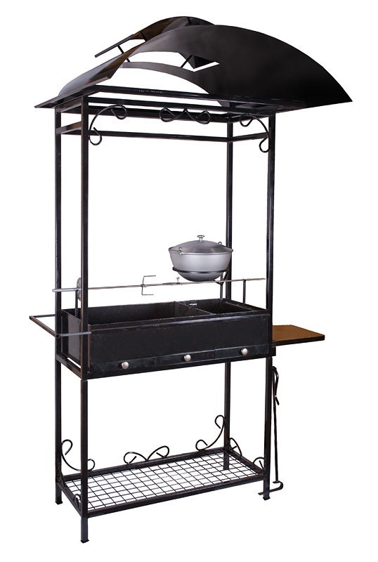 Мангал с крышей ST-7772 - купить в Москве, GloMart.ru