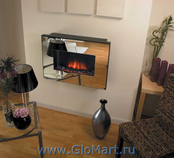 Настенный электрокамин Corello mirror RF-2209 - купить в Москве, GloMart.ru